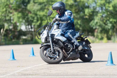 Motorrijbewijspoint Leiderdorp motor rijtest